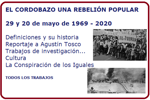 EL CORDOBAZO UNA REBELIONPOPULAR TRABAJOS